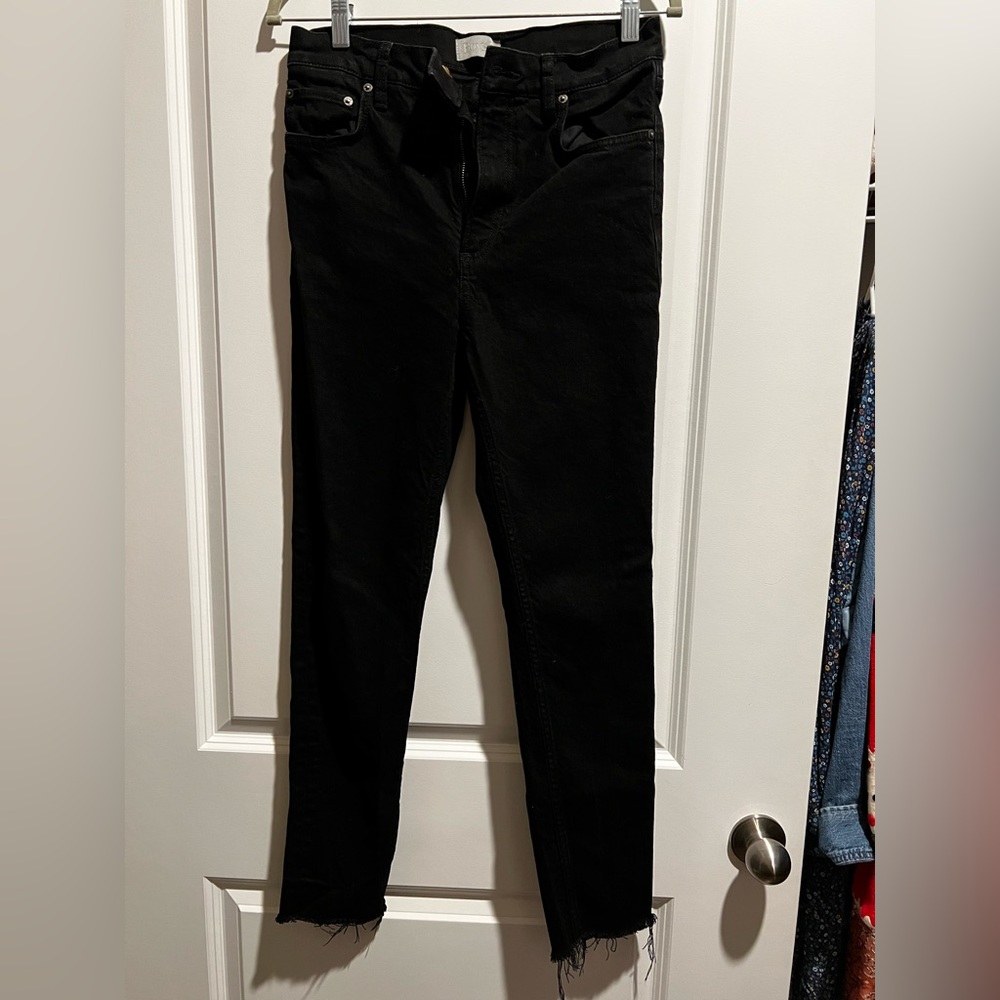 Black Boyish brand high waisted jeans